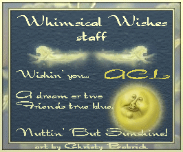 Proud Whimsical Wish I am!