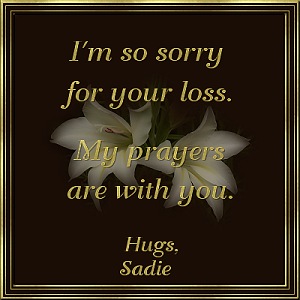 from Sadie