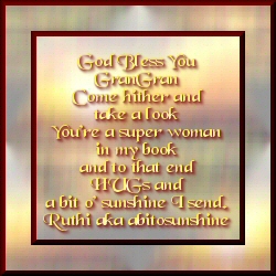 click here to visit GranGran...from abitosunshine